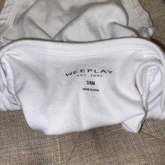 Weeplay Baby 3 Piece Set with Shoes Size 3/6M - Picture 6 of 10